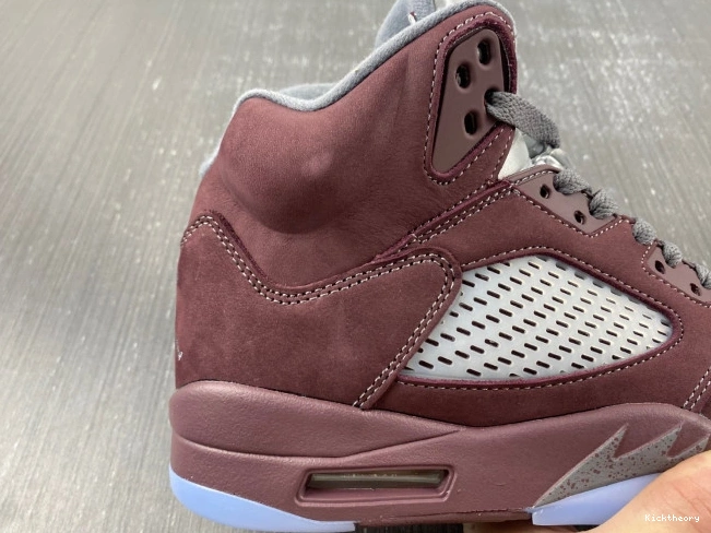 Kicktheory Burgundy Jordan Air 5 DZ4131-600 0731
